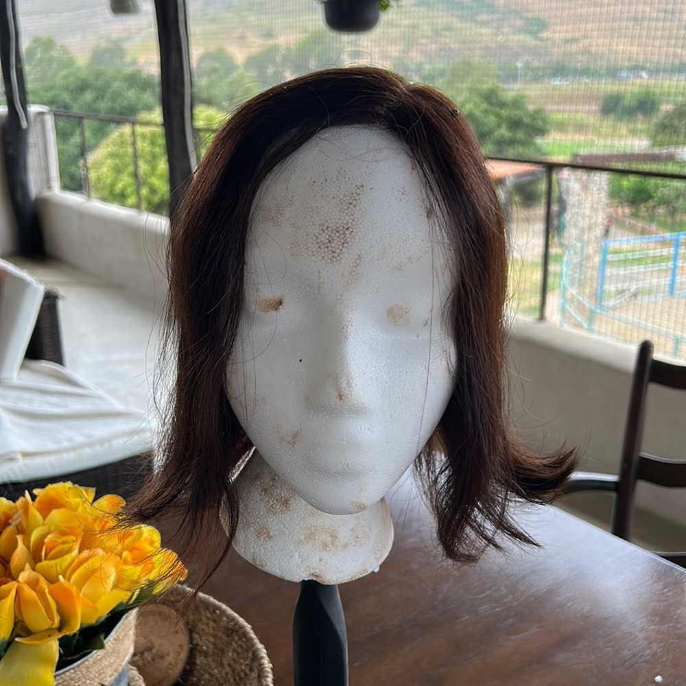 Uniwigs “Claire”human hair topper 11 inch